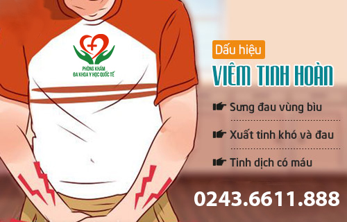 Những triệu chứng viêm tinh hoàn điển hình nhất