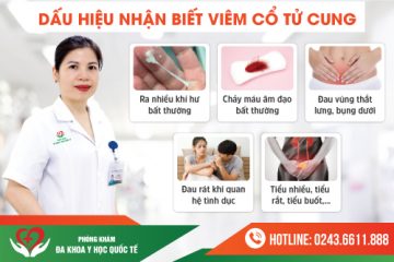 Dấu hiệu viêm cổ tử cung